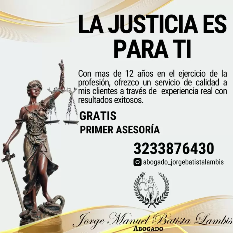 CO$10,000 ABOGADO EN MANIZALES/ PRIMER ASESORIA GRATIS